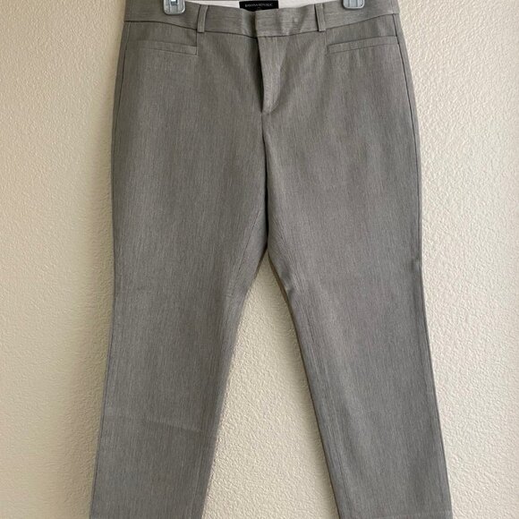 Banana Republic Sloan Skinny Slacks – 10P – Heather Grey – Excellent Condition! - Picture 2 of 5
